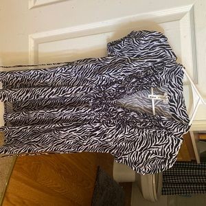 HeartSoul🖤🖤🖤 Zebra print blouse